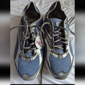Ryka Blue and Gray Sneakers